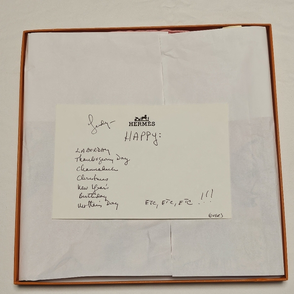 NWT Hermès Soirée de Gala Scarf Malabar / Rose Dragee 90 cm In Box - Picture 8 of 14